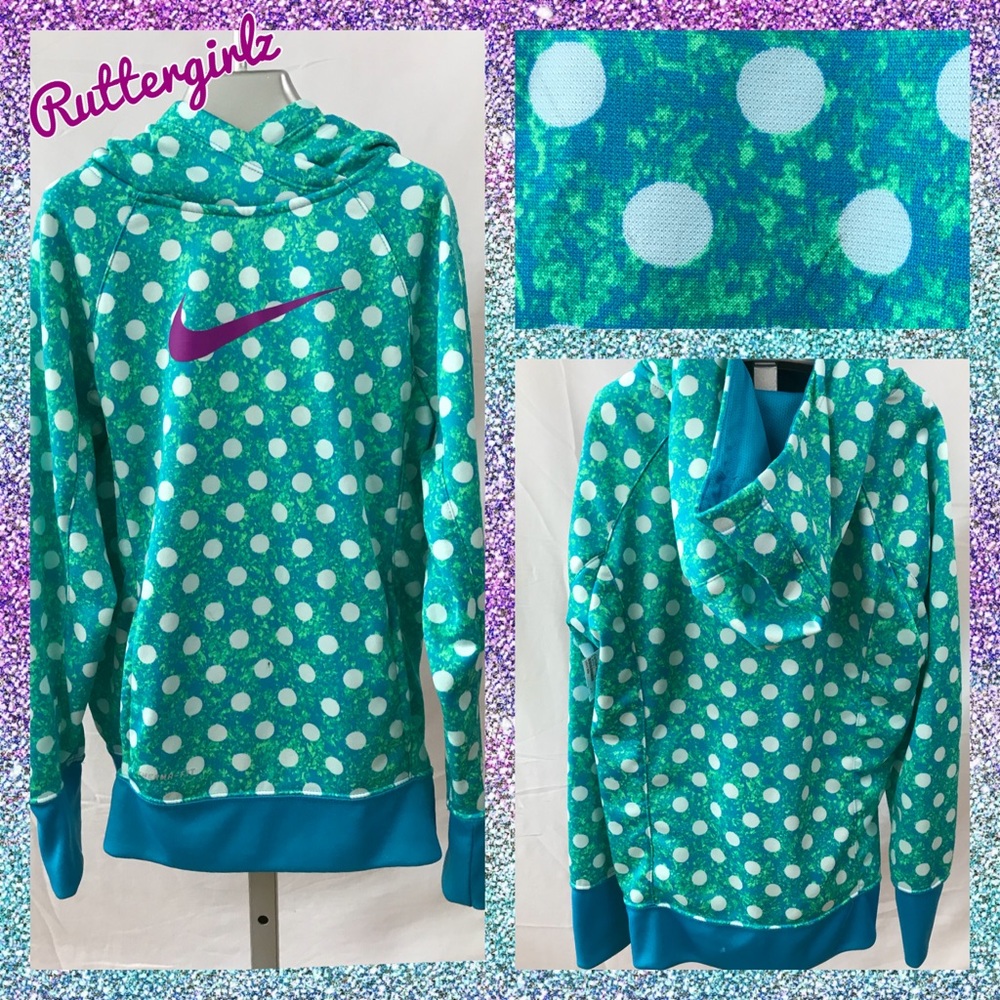 Nike Dri-Fit Polka Dot Girls Pullover
